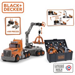 Игровой набор Блэк+Деккер. Грузовик с шуруповертом и аксесс. SMOBY TOYS 7600360941