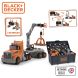 Ігровий набір Блек + Деккер. Вантажівка з шурупокрутом та аксес. SMOBY TOYS 7600360941