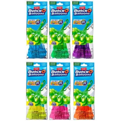 Ігровий набір BUNCH O BALLOONS Водні кульки 30 штуп, в асортименті 56323UQ1
