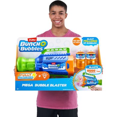 Ігровий набір BUNCH O BUBBLES серії Large S1 БЛАСТЕР З МИЛЬНИМИ БУЛЬБАШКАМИ 11349