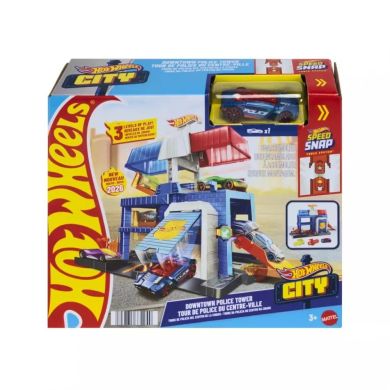 Ігровий набір Поліцейська вежа в місті Hot Wheels JHL74