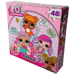 Кольоровий пазл L.O.L. Surprise (38см * 28 см; 48 частин) Spin Master SM98470/6053795