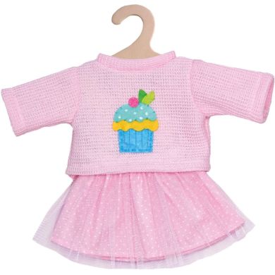 Комплект светр + юбка Cupcake, на іграшку висотою 35-45 см Heless 2050