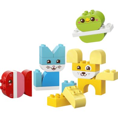 Конструктор LEGO DUPLO My First Очаровательные творческие домашние питомцы 3 в 1 10477