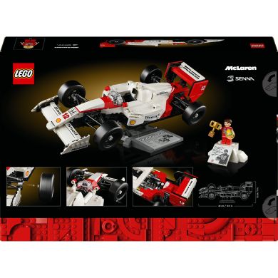 Конструктор McLaren MP4/4 і Айртон Сенна LEGO Icons 10330