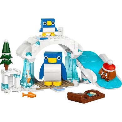 Конструктор Снежное приключение семьи penguin. Дополнительный набор LEGO Super Mario 71430