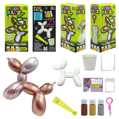 Набор для творчества Флюид Арт Брелок Balloon Dog Pour Palz GS-G18194