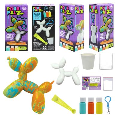 Набор для творчества Флюид Арт Брелок Balloon Dog Pour Palz GS-G18194