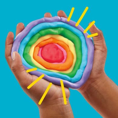 Набор массы для лепки Радужные сюрпризы 50 баночек Play-Doh G1761