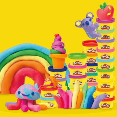 Набор массы для лепки Радужные сюрпризы 50 баночек Play-Doh G1761