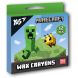 Набір воскових олівців YES 12 шт. Minecraft 590142