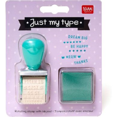 Вращающийся штамп с подушечкой для штамповки Legami ROT0001