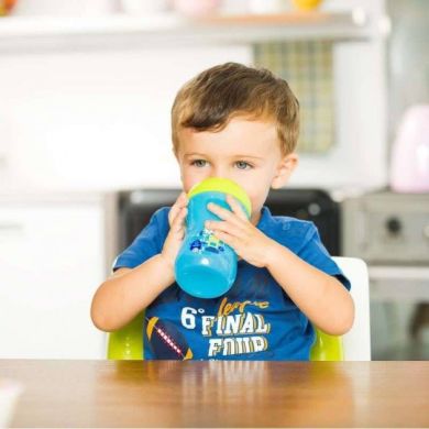 Поїльник-непроливайка Chicco Easy Cup від 12 місяців 266 мл Блакитний 06961.20.01, Блакитний
