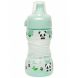 Поїльник Nip Trainer cup з широкою горловиною 260 мл+твердий носик(СистемаActiflex)(2отв) NIP 35099, Салатовий