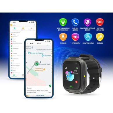 Смарт-годинник для дітей GARMIX PointPRO-100 BLACK (Чорний) 1002330