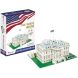 Тривимірна головоломка-конструктор БІЛИЙ ДІМ Cubic Fun C060h