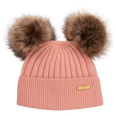 Зимняя шапка 1-2 года Pink/Розовый Bjallra of Sweden BC1025