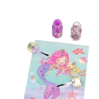 Альбом для раскрашивания с блестками Princess Mimi 0411335