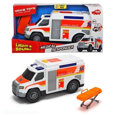 Авто Dickie Toys Невідкладна допомога зі світлом та музикою 3306002