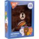 Блокнот пухнастий YES Line Friends Brown 151745