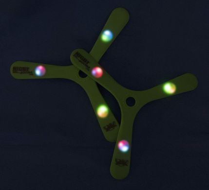 Бумеранг Wicked NIGHT BOOMA с LED салатовий WKNIL