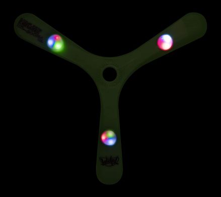 Бумеранг Wicked NIGHT BOOMA с LED салатовий WKNIL