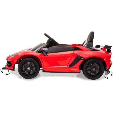 Електромобіль Lamborghini Aventador SVJ, червоний, 12В, 2.4МГц 460688