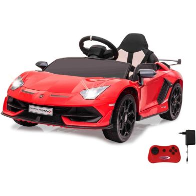 Електромобіль Lamborghini Aventador SVJ, червоний, 12В, 2.4МГц 460688