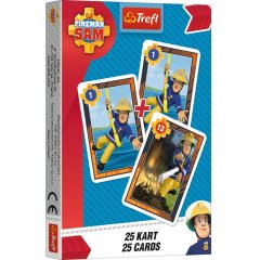Игральные карты (25 карт) Пожарный Сэм Trefl 8480