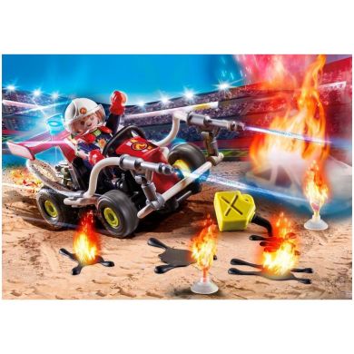 Ігровий набір Playmobil Stunt Show вогняний квадроцикл у коробці Playmobil 70554