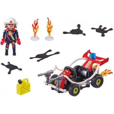 Ігровий набір Playmobil Stunt Show вогняний квадроцикл у коробці Playmobil 70554