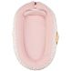 Кокон для сну з обмежувачем VOKSI BABY NEST PREMIUM, Roose Moon, колір рожевий Voks 11005053-Rose