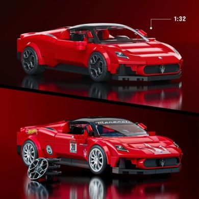 Колекційна машинка-конструктор Maserati серії Speed Mattel Brick Shop JFR90