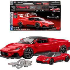 Коллекционная машинка-конструктор Maserati серии Speed ​​Mattel Brick Shop JFR90