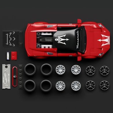 Колекційна машинка-конструктор Maserati серії Speed Mattel Brick Shop JFR90