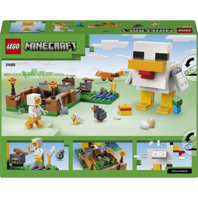 Конструктор LEGO Minecraft Куряча ферма 21585