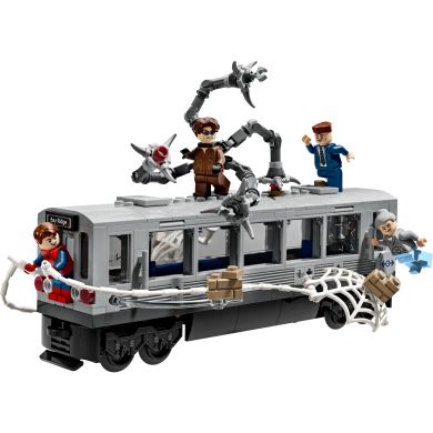 Конструктор Человек-Паук против Дока Ока: Сцена в метро LEGO Super Heroes 76321