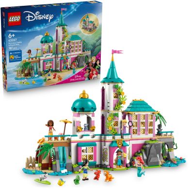 Конструктор Замок принцеси та королівські улюбленці LEGO Disney Princess 43267