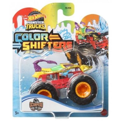 Машинка-позашляховик Зміни колір серії Monster Trucks Hot Wheels (в ас.) HGX06