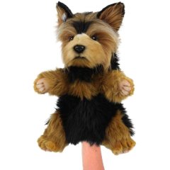 М'яка іграшка на руку Йоркширський тер'єр,
серія Puppet Hansa 8453