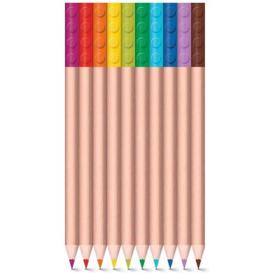 Набір кольорових олівців 12 кольорів LEGO 4003053-52064