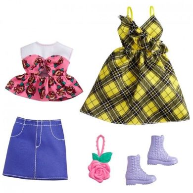 Набор одежды Два модных образа Barbie в ассортименте GWF04