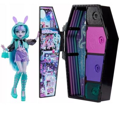 Набір-сюрприз Жахо-секрети Твайли серії Неонові та бомбезні Monster High HNF82