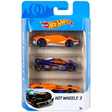 Набір машинок Hot Wheels 3 шт в асортименті K5904