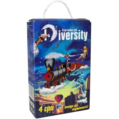 Настольная игра (укр) Diversity в корке STRATEG 30869