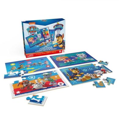 Пазл дерев&rsquo;яний 4 в 1 &laquo;Цуценячий патруль&raquo; (23см * 15см) Spin Master SM98490/6066803