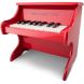 Пианино деревянное красное, 18 клавиш New Classic Toys 10155
