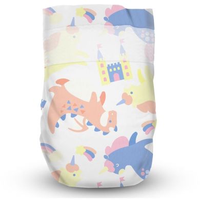 Підгузки Offspring FairyTale, розмір S, 3-6 кг, 48 шт DP-OI-FAT-S48P-FRT, S