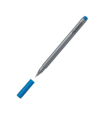 Ручка капиллярная Faber-Castell Grip Finepen 0,4 мм Голубой 22262