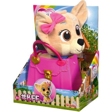 Собачка CCL Чихуахуа. Звезда мультфильма с сумочкой, 20 см, 3+ Chi Chi Love 5890020